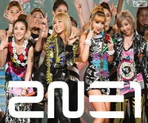 Rompicapo di 2NE1, gruppo femmina sudcoreano