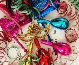 Rompicapo di Accessori per il Carnevale