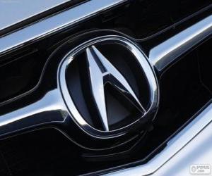 Rompicapo di Acura logo, marchio automobilistico giapponese