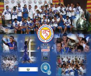 Rompicapo di AD Isidro Metapán campione Apertura 2010 (El Salvador)