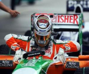 Rompicapo di Adrian Sutil, Force India