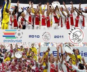 Rompicapo di AFC Ajax Amsterdam, Paesi Bassi Champions League - Eredivisie - 2010-11