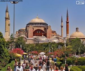 Rompicapo di Agia Sophia, Istanbul, Turchia