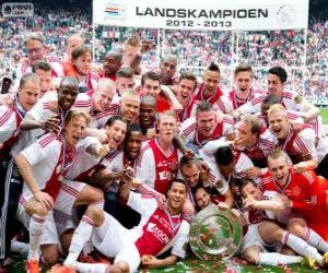 Rompicapo di Ajax Amsterdam, campione Eredivisie 2012-2013, campionato di calcio olandese