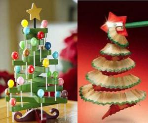 Rompicapo di alberi di Natale, originali