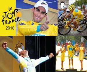 Rompicapo di Alberto Contador campione il Tour de France 2010