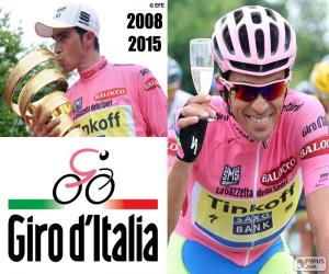 Rompicapo di Alberto Contador, Giro 2015