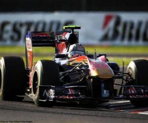 Rompicapo di Alguersuari - Toro Rosso - Suzuka 2010