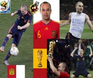 Rompicapo di Andrés Iniesta (Iniesta Sweet) Centrocampista da seleção espanhola