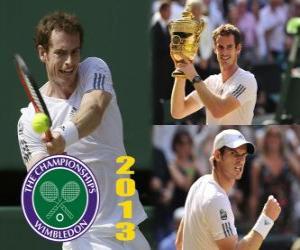 Rompicapo di Andy Murray campione di Wimbledon 2013