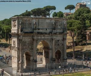 Rompicapo di Arco di Costantino, Roma