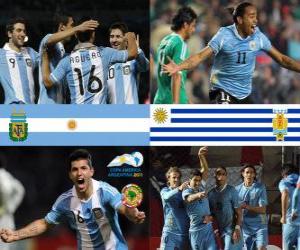 Rompicapo di Argentina - Uruguay, quarti di finale, Argentina 2011