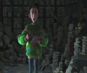 Rompicapo di Arthur Christmas circondato da migliaia di lettere