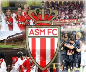 Rompicapo di AS Monaco che gioca per il campionato francese