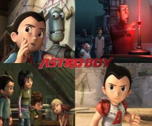 Rompicapo di AstroBoy o Astro Boy, con gli amici