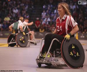 Rompicapo di Atleta con disabilità