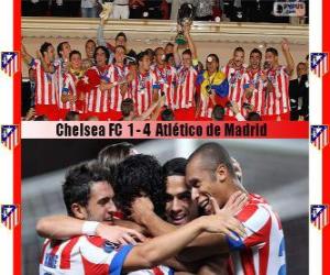 Rompicapo di Atlético de Madrid campione Super Coppa UEFA 2012