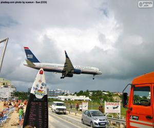 Rompicapo di Atterraggio a Saint Martin