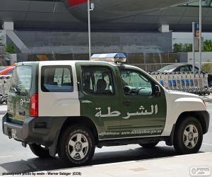 Rompicapo di Auto della polizia di Dubai