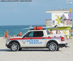 Rompicapo di Automobile di salvataggio da Miami Beach