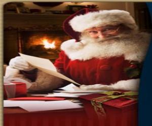 Rompicapo di Babbo Natale lettere lettura