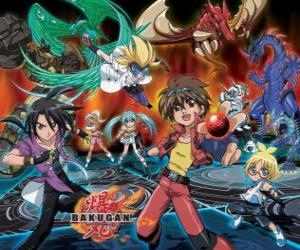 Rompicapo di Bakugan Brawlers, i guerrieri