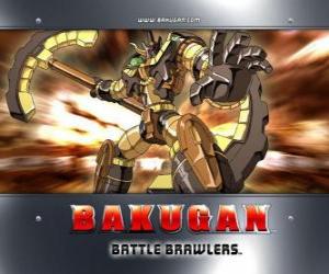 Rompicapo di Bakugan Subterra Gorem è il guardiano di Julie