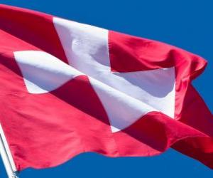 Rompicapo di Bandiera da Svizzera