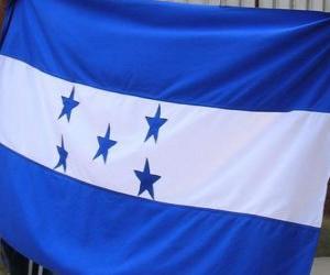 Rompicapo di Bandiera de l'Honduras