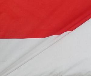 Rompicapo di Bandiera dell'Indonesia