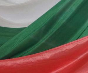 Rompicapo di Bandiera della Bulgaria