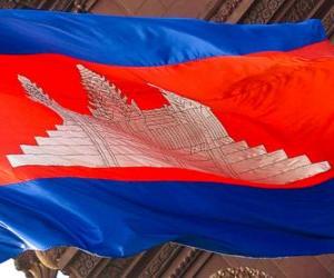 Rompicapo di Bandiera della Cambogia