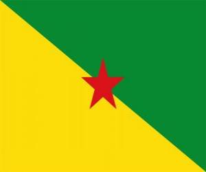 Rompicapo di Bandiera della Guyana francese