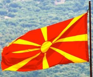 Rompicapo di Bandiera della Macedonia