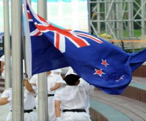 Rompicapo di Bandiera della Nuova Zelanda