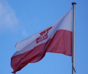 Rompicapo di Bandiera della Polonia