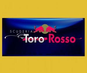 Rompicapo di Bandiera della Scuderia Toro Rosso F1