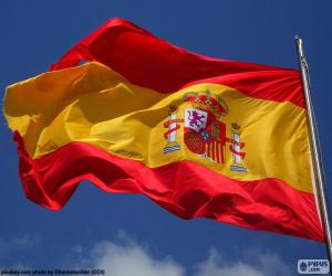 Rompicapo di Bandiera della Spagna