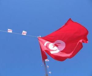 Rompicapo di Bandiera della Tunisia