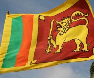 Rompicapo di Bandiera dello Sri Lanka