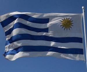 Rompicapo di Bandiera dell'Uruguay