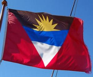 Rompicapo di Bandiera di Antigua e Barbuda
