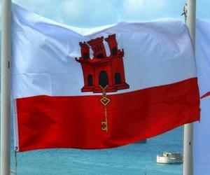 Rompicapo di Bandiera di Gibilterra