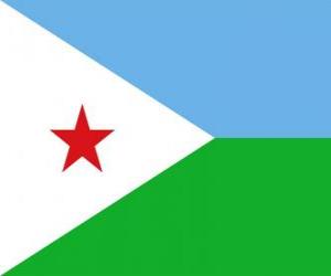 Rompicapo di Bandiera di Gibuti