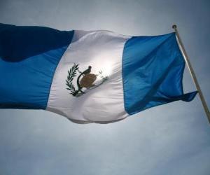 Rompicapo di Bandiera di Guatemala