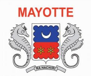 Rompicapo di Bandiera di Mayotte