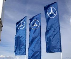 Rompicapo di Bandiera di Mercedes GP
