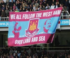 Rompicapo di Bandiera di West Ham United F.C.