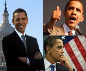 Rompicapo di Barack Obama il primo presidente nero ricoprire la carica degli Stati Uniti d'America