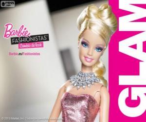 Rompicapo di Barbie Fashionista Glam